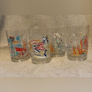 Collectible Walt Disney World Glasses